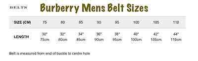 burberry belts mens|burberry belt size chart.